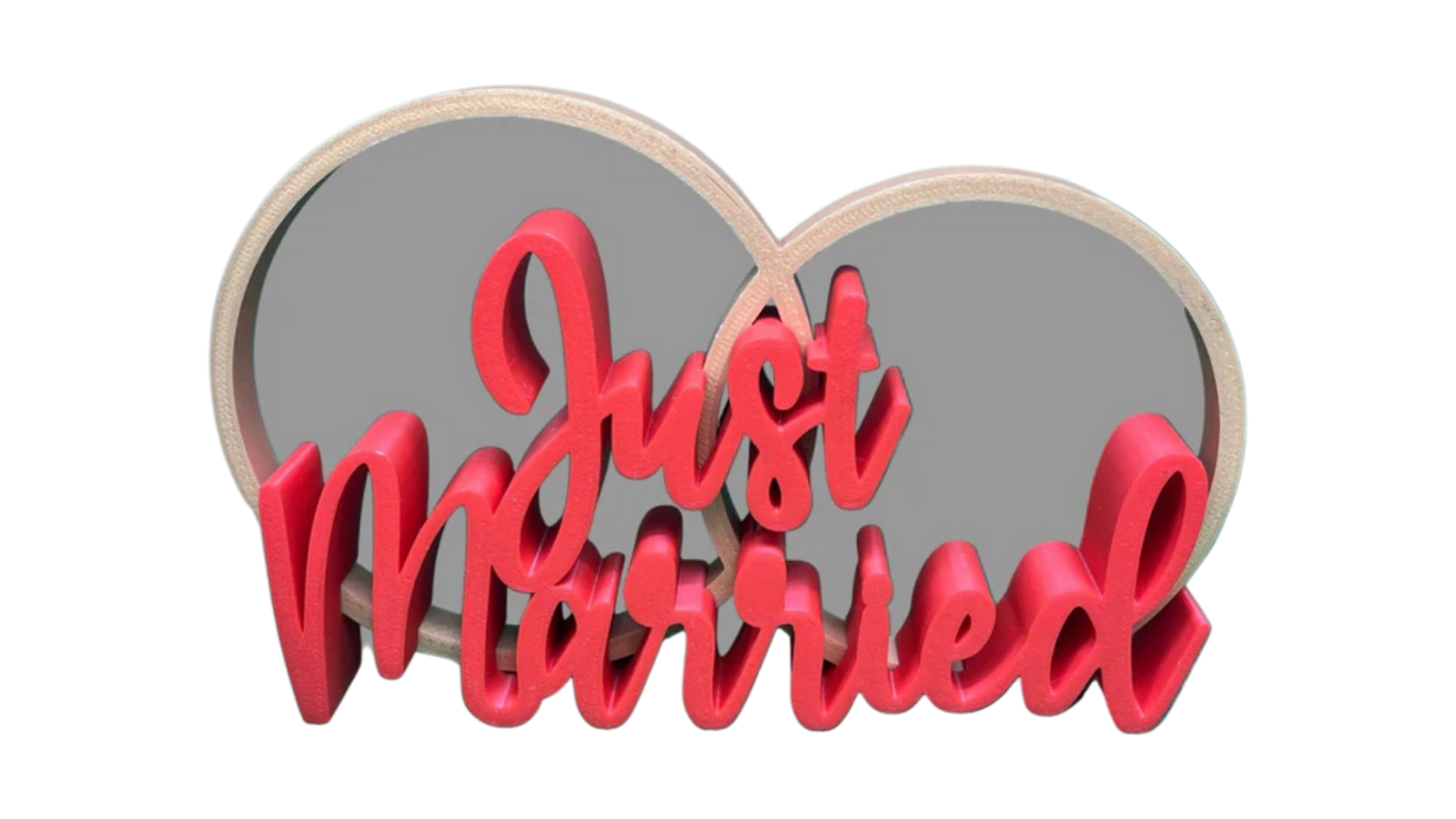 Just married sign