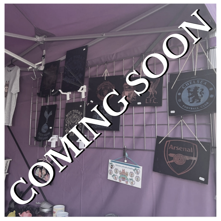 Laser engraving coming soon