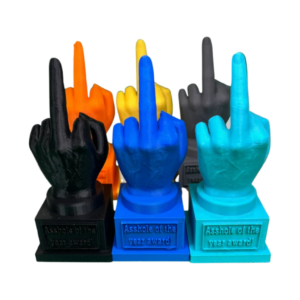 3D printed novelty award