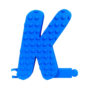 3D printed letter K
